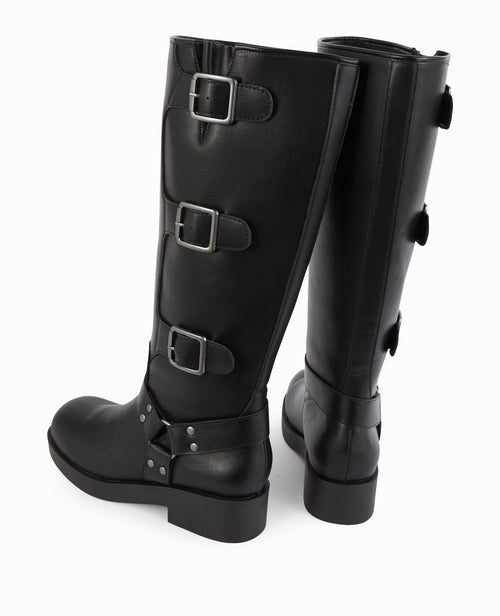 Bottes esprit motard avec brides et boucles - PIMKIE - 4