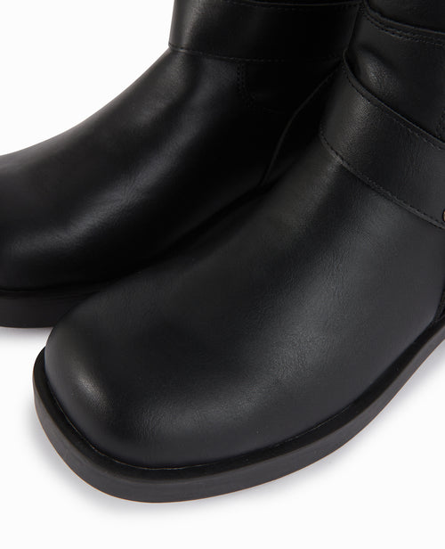 Bottes esprit motard avec brides et boucles - PIMKIE - 5