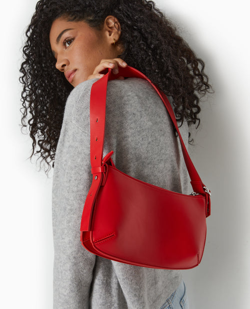 Sac porté épaule effet double poche - PIMKIE - 1