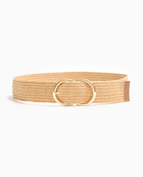 Ceinture élastiquée en raphia - PIMKIE - 3