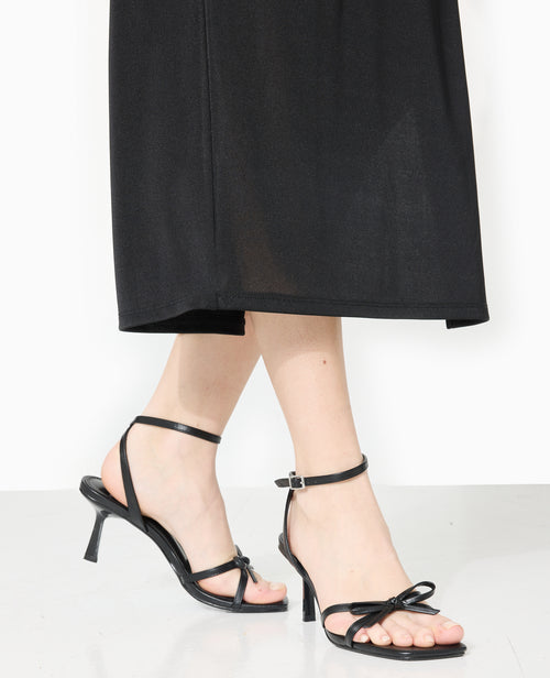 Sandales à talon avec nœud - PIMKIE - 6