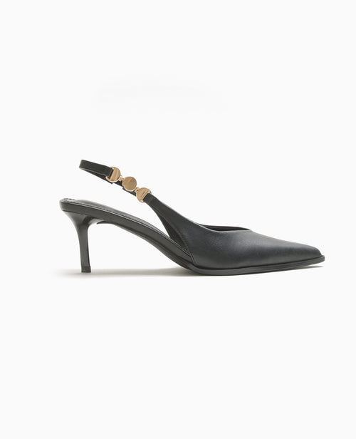 Escarpins bout pointu talon ouvert - PIMKIE - 3