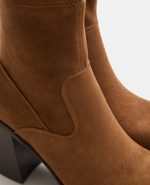 Boots en suédine semelles plateformes et talons - PIMKIE - 5