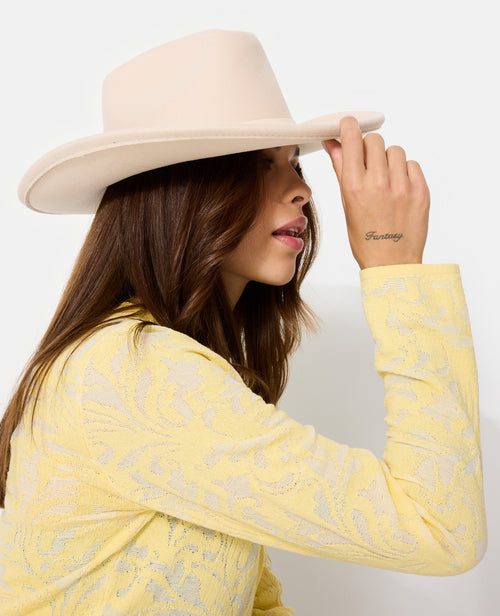 Chapeau de cowboy en feutrine - PIMKIE - 2