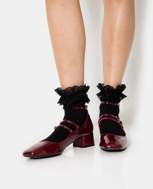 Paire de chaussettes avec dentelle - PIMKIE - 4