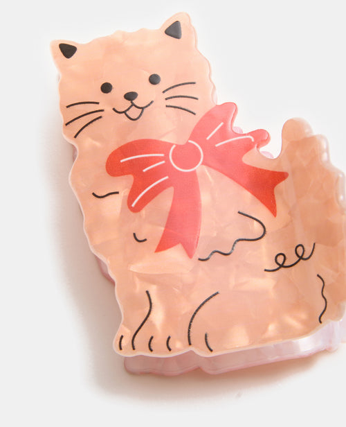 Pince crocodile chat effet nacre - PIMKIE - 3