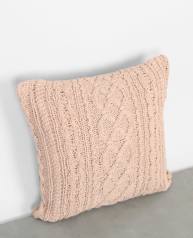 tricoter housse coussin