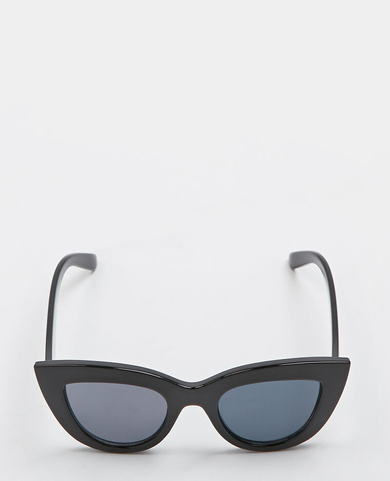 Lunettes de soleil cat eye noir