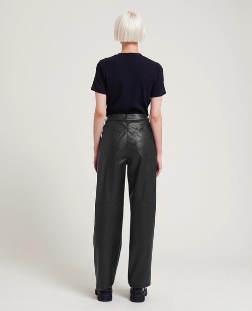 Pantalon droit en simili cuir - PIMKIE - 4