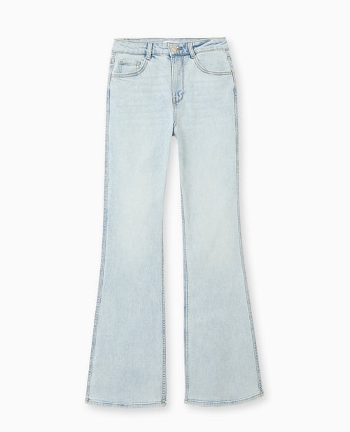 Jean flare taille haute - PIMKIE - 4