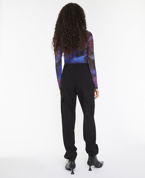 Pantalon cargo avec élastiques coulissés - PIMKIE - 4