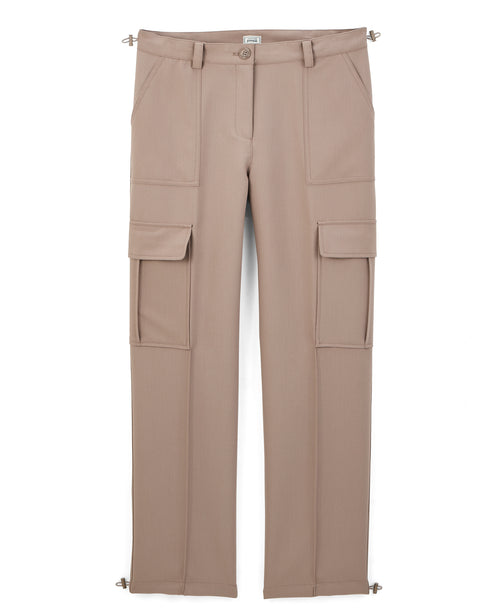 Pantalon cargo avec élastiques coulissés - PIMKIE - 5