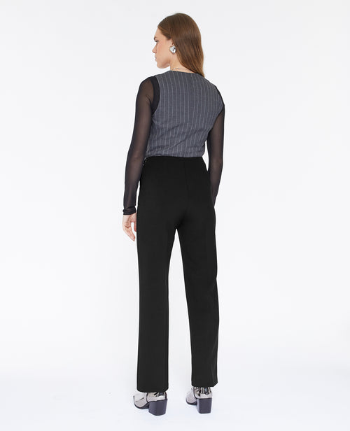 Pantalon droit avec coutures pincées - PIMKIE - 4