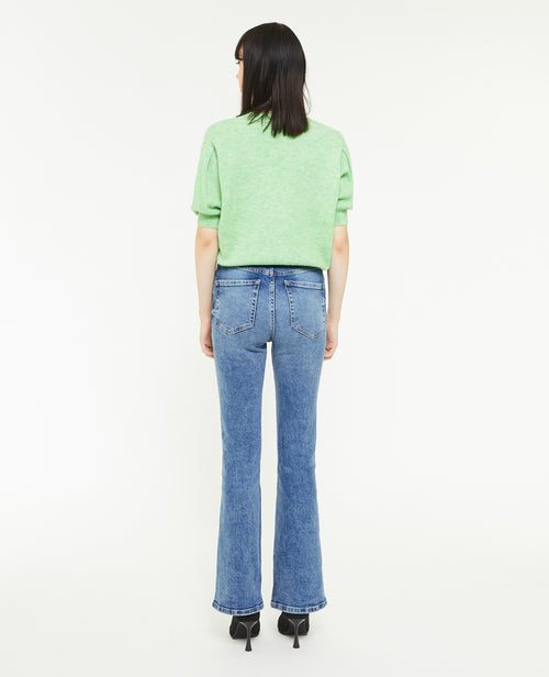 Jean flare taille haute - PIMKIE - 5