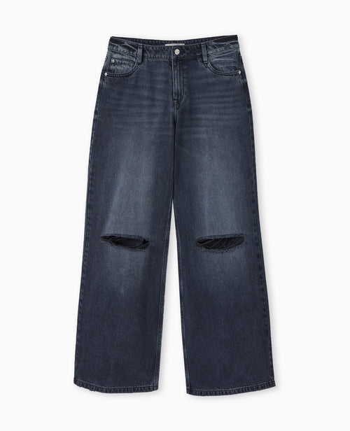 Jean baggy destroy taille basse - PIMKIE - 4
