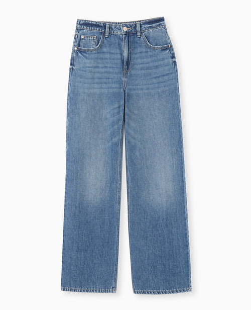 Jean wide taille haute - PIMKIE - 4