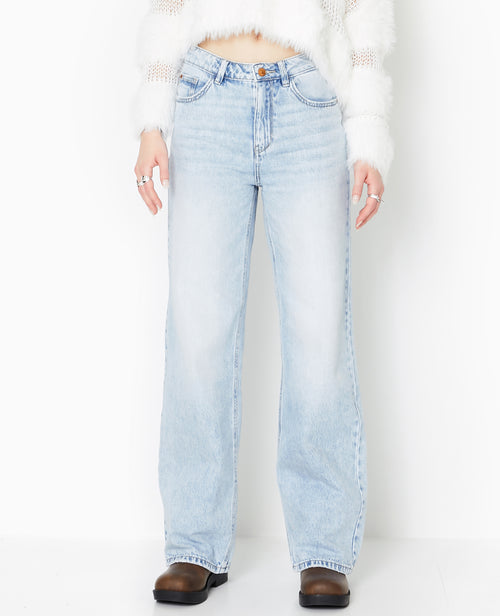 Jean wide taille haute - PIMKIE - 5