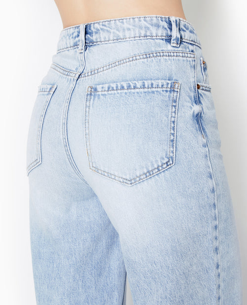 Jean wide taille haute - PIMKIE - 8