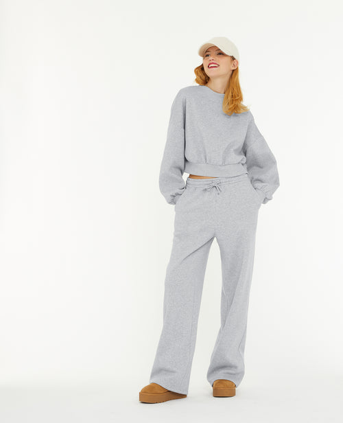 Pantalon de jogging droit en molleton - PIMKIE - 1