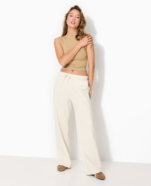 Pantalon de jogging droit en molleton - PIMKIE - 1