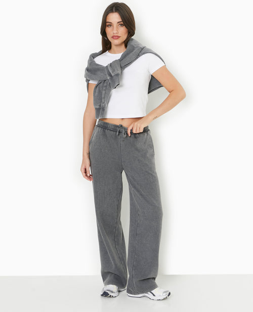 Pantalon de jogging droit en molleton - PIMKIE - 1