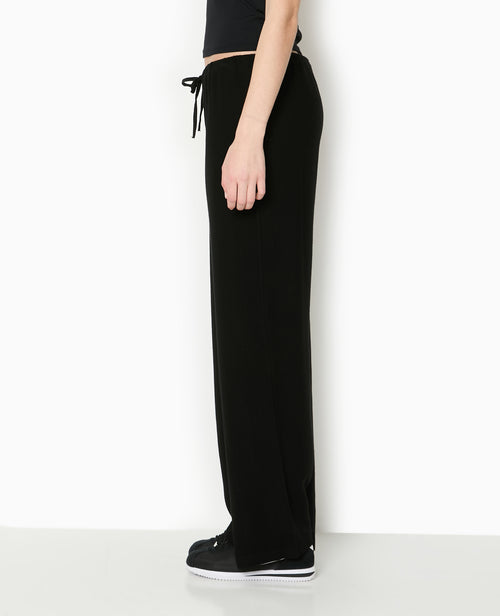 Pantalon large et droit avec taille élastiquée - PIMKIE - 1