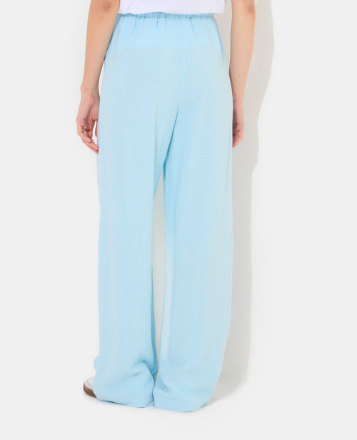 Pantalon large et droit avec taille élastiquée - PIMKIE - 6