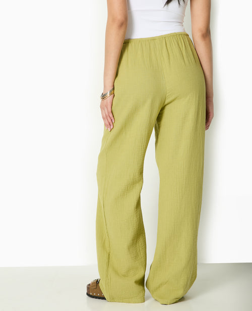 Pantalon large en gaze de coton - PIMKIE - 6