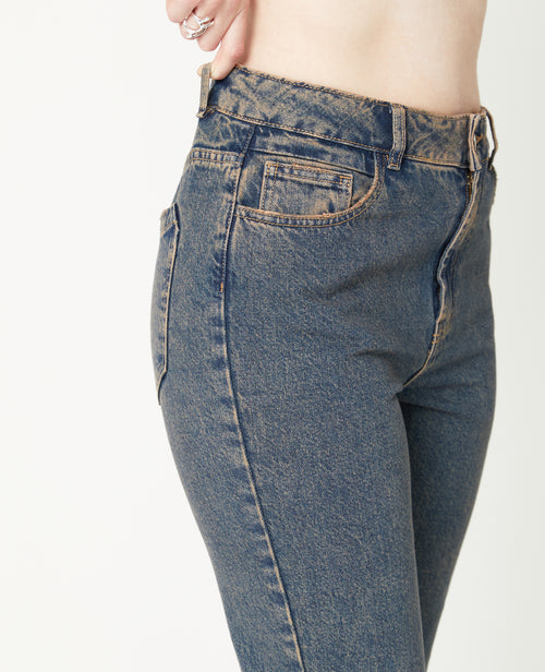 Jean flare effet dirty - PIMKIE - 6