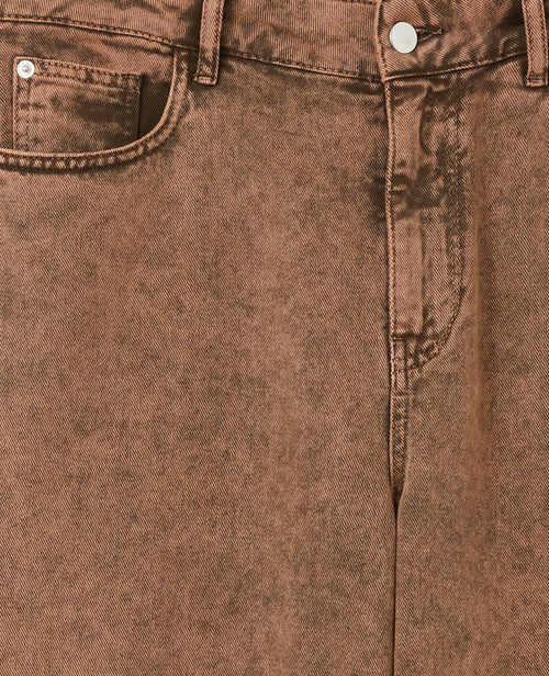 Jean droit taille basse effet délavé - PIMKIE - 8