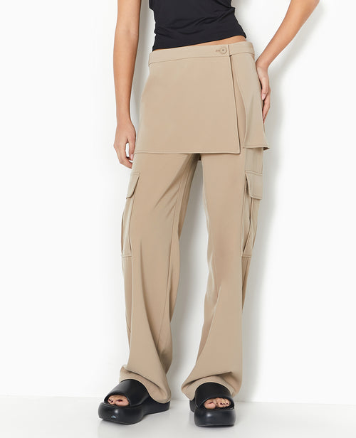 2 en 1 : pantalon cargo + jupette amovible - PIMKIE - 5