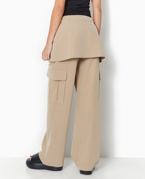 2 en 1 : pantalon cargo + jupette amovible - PIMKIE - 6