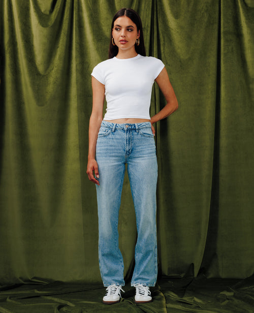 J90-2 / Jean straight taille medium - PIMKIE - 1