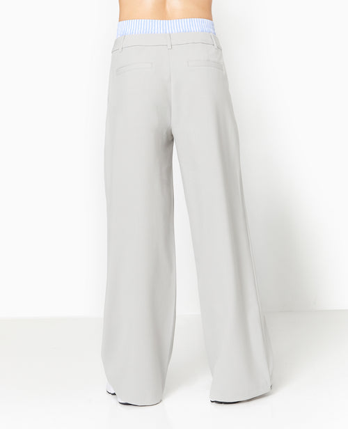 Pantalon large avec effet caleçon apparent - PIMKIE - 5