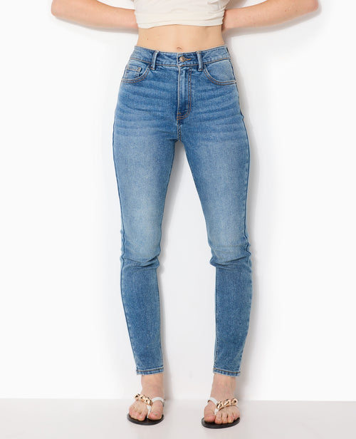 J20-1 / Jean skinny taille haute - PIMKIE - 3
