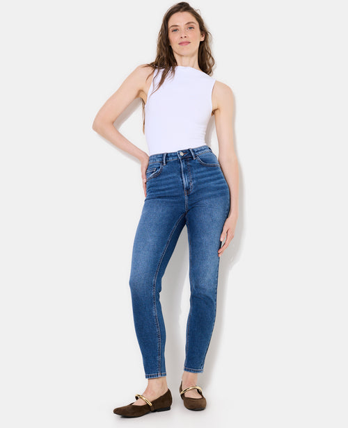 Jean skinny taille haute - PIMKIE - 1