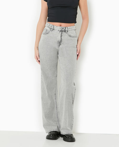 Jean wide taille haute - PIMKIE - 5