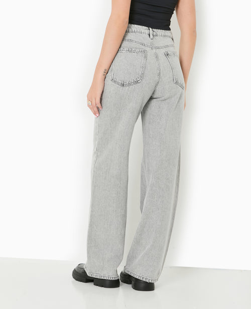 Jean wide taille haute - PIMKIE - 6