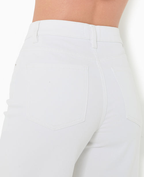 J71-1 / Jean wide taille haute bas coupés - PIMKIE - 8
