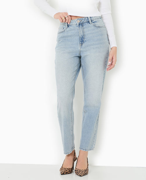Jean mom taille haute - PIMKIE - 5