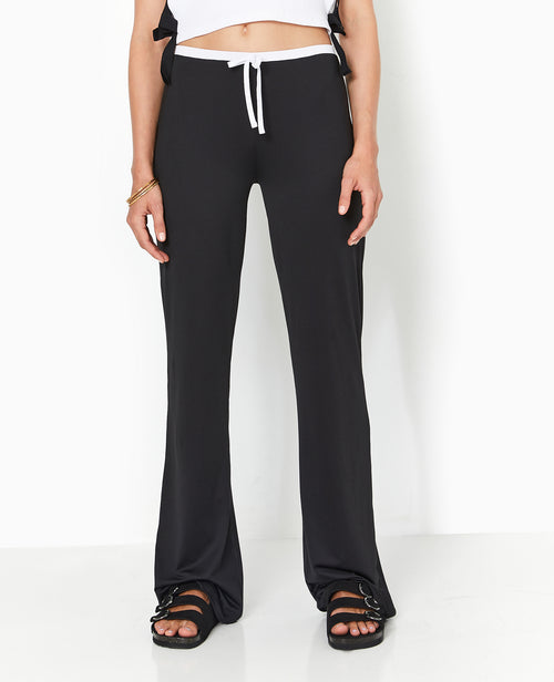 Pantalon large en maille extensible - PIMKIE - 5