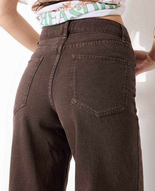 Jean wide taille haute - PIMKIE - 7