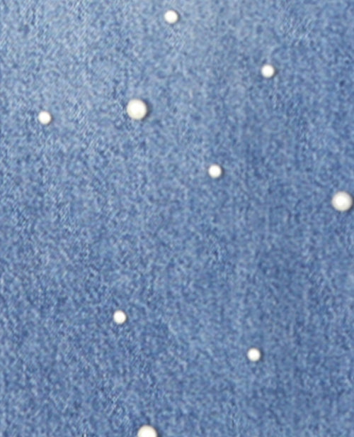 Jean droit avec perles effet nacre - PIMKIE - 10