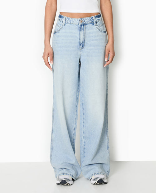 Jean baggy taille haute - PIMKIE - 5