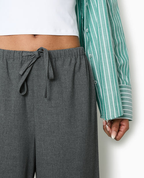 Pantalon droit taille élastiquée - PIMKIE - 3