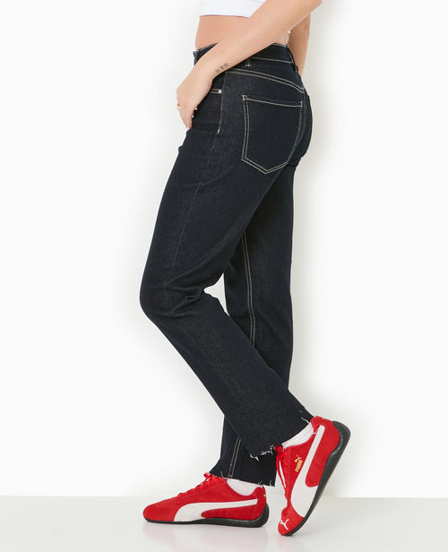Jean droit taille regular avec bas coupés - PIMKIE - 2