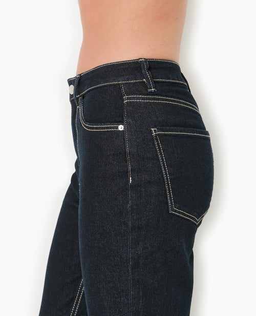 Jean droit taille regular avec bas coupés - PIMKIE - 7