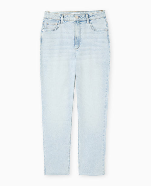 Jean droit taille haute avec bas coupés - PIMKIE - 4