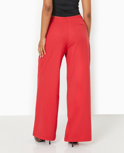 Pantalon large et droit avec pinces - PIMKIE - 6