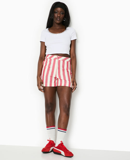 Short city avec larges rayures - PIMKIE - 2